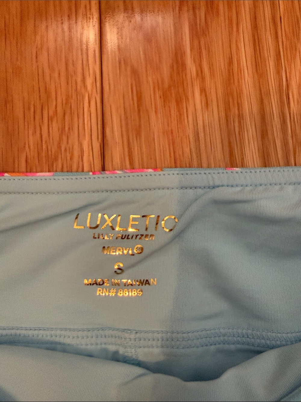 🌸🌸NWT Lilly Pulitzer Turquoise and Hot Pink Coral Print Skirt - Picture 5 of 6